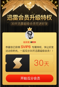 迅雷會員體系全新升級，VIP10享1元開通年費會員特權(quán)