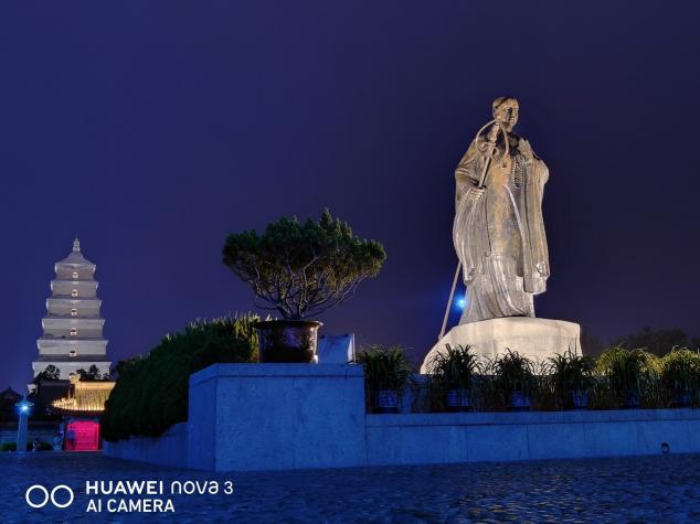 大唐古都，歷史悠久，華為nova3為你紀(jì)錄西安夜景之美