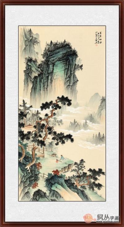 玄關(guān)豎版畫(huà)掛什么好？詩(shī)情畫(huà)意的山水畫(huà)了解下！
