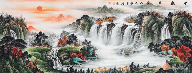 客廳掛什么畫合適？易從網(wǎng)風水國畫裝飾旺財好運來！