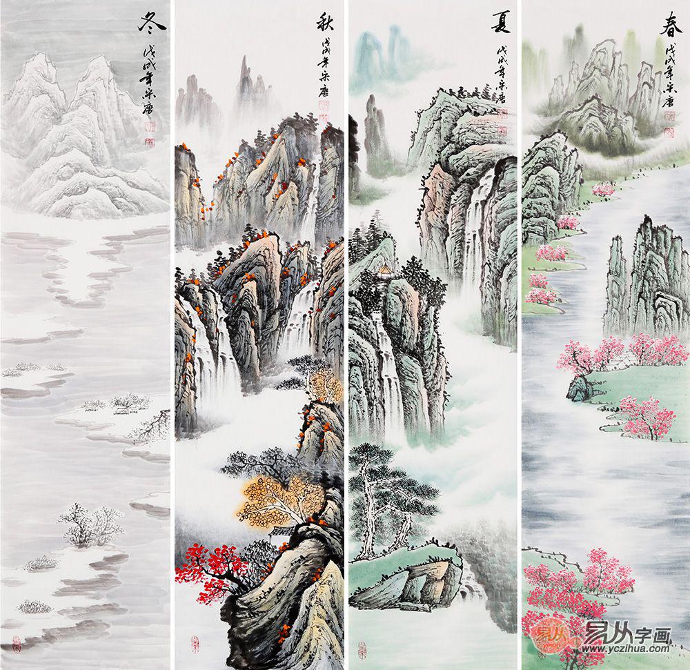 客廳掛什么畫合適？易從網(wǎng)風水國畫裝飾旺財好運來！