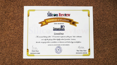 LivesOne榮獲Silicon Review評選的smartest獎項