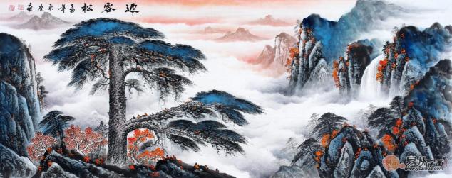 客廳沙發(fā)墻掛什么好？易從網(wǎng)名人字畫裝飾風(fēng)水順暢財運旺！