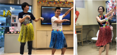 在華爾街英語南京中心，夏威夷近在眼前