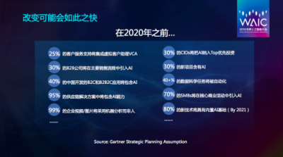 2018世界人工智能大會，華為云BU總裁鄭葉來的AI觀