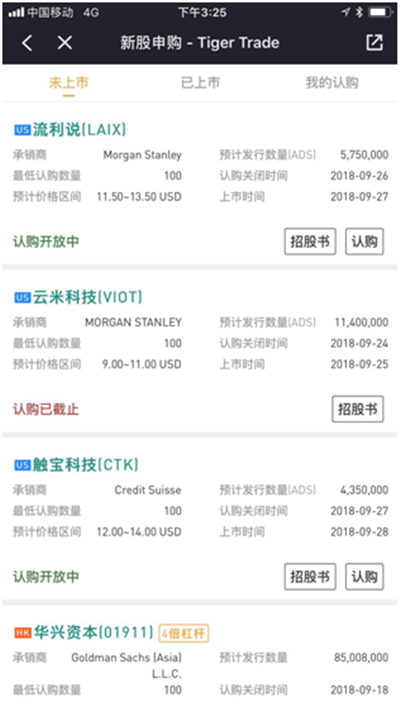 流利說、觸寶科技赴美IPO 老虎證券支持散戶打新