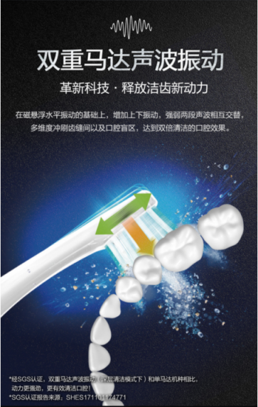 想要口腔最強(qiáng)防護(hù)體驗(yàn)，松下EW-PDP51電動(dòng)牙刷可以做到！
