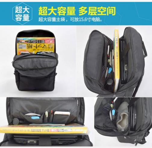 Thanko新品：帶隱藏式設(shè)計(jì)凳子，能迅速展開和收納的背包