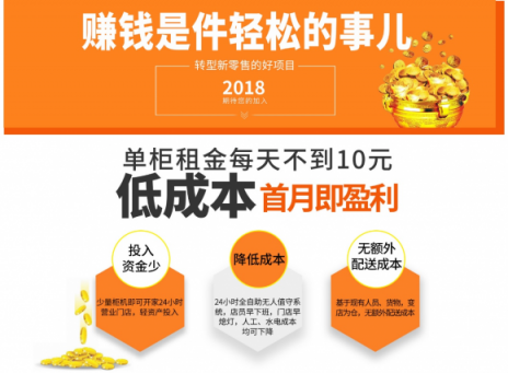 菜鳥(niǎo)創(chuàng)業(yè)沒(méi)經(jīng)驗(yàn)？小賣柜讓你躺著也能賺錢！