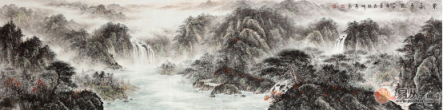 徐坤連的山水畫藝術(shù)價(jià)值淺析，帶你認(rèn)識(shí)不一樣的“粗獷”畫家