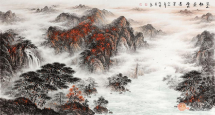 徐坤連的山水畫藝術(shù)價(jià)值淺析，帶你認(rèn)識(shí)不一樣的“粗獷”畫家