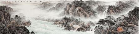 徐坤連的山水畫藝術(shù)價(jià)值淺析，帶你認(rèn)識(shí)不一樣的“粗獷”畫家