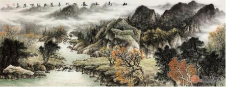 徐坤連的山水畫藝術(shù)價(jià)值淺析，帶你認(rèn)識(shí)不一樣的“粗獷”畫家