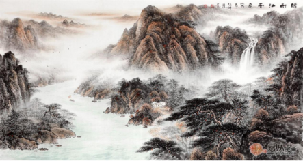 徐坤連的山水畫藝術(shù)價(jià)值淺析，帶你認(rèn)識(shí)不一樣的“粗獷”畫家