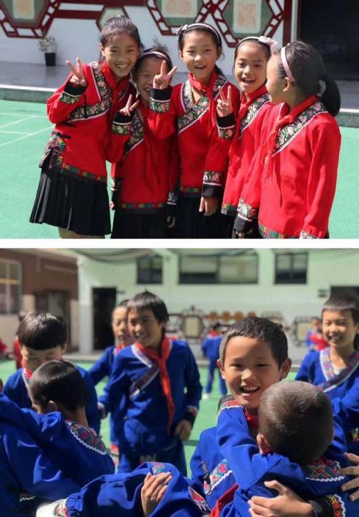 校服也能民族范兒！浙江省投融資協(xié)會攜手騰訊公益等為畬族孩子送上最美校服