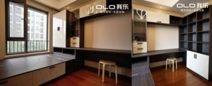 全屋定制哪個品牌好，先看看我樂家居這套客戶安裝實景圖