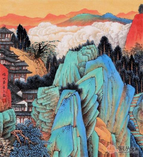家里走廊掛什么畫好？手繪國畫裝飾家居藝術(shù)風(fēng)水好！