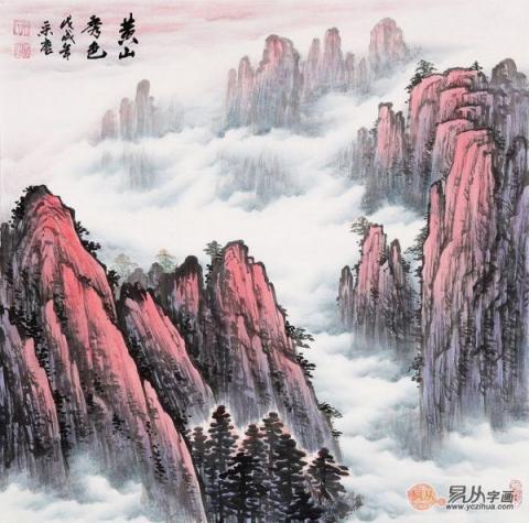 家里走廊掛什么畫好？手繪國畫裝飾家居藝術(shù)風(fēng)水好！