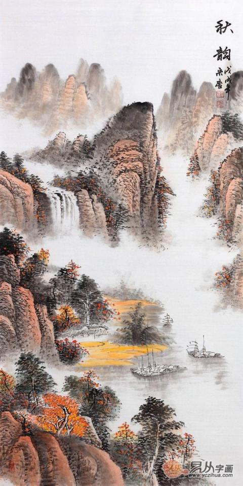 家里走廊掛什么畫好？手繪國畫裝飾家居藝術(shù)風(fēng)水好！