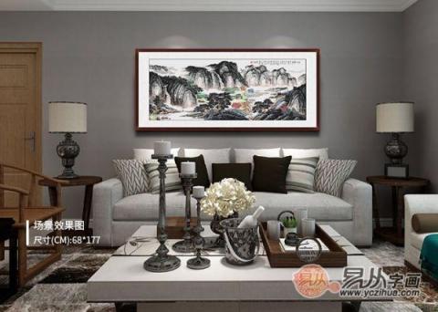 許吉爾山水畫作品如何？許吉爾國畫山水市場(chǎng)價(jià)格多少！
