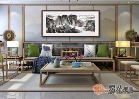 許吉爾山水畫作品如何？許吉爾國畫山水市場(chǎng)價(jià)格多少！