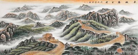 客廳沙發(fā)墻掛畫推薦！五幅山水國畫打造不同美麗的家！