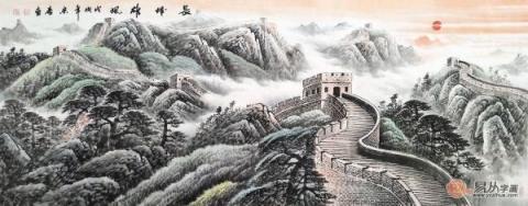 辦公室風(fēng)水畫裝飾？宋唐山水國畫裝飾旺財(cái)好運(yùn)來！