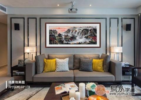宋唐風(fēng)水國(guó)畫(huà)欣賞！山高水長(zhǎng)美景獨(dú)特財(cái)運(yùn)旺