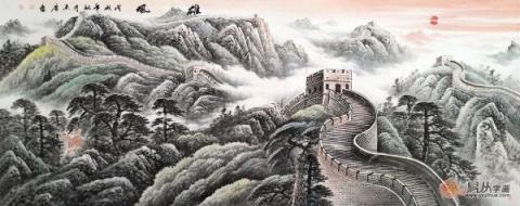 客廳藝術(shù)畫(huà)裝飾畫(huà)？宋唐國(guó)畫(huà)裝飾美景旺財(cái)好運(yùn)來(lái)！