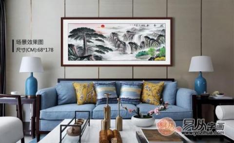 客廳藝術(shù)畫(huà)裝飾畫(huà)？宋唐國(guó)畫(huà)裝飾美景旺財(cái)好運(yùn)來(lái)！