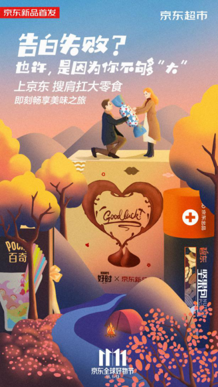紅海中的11.11大戰(zhàn)，京東超市定制化“肩扛大零食”奇兵出擊