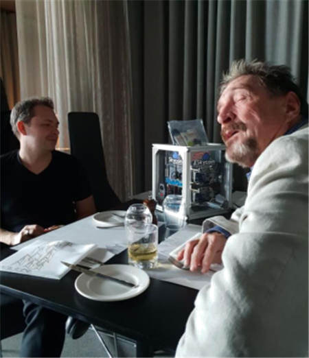 殺毒軟件教父McAfee被Skycoin圈粉！老爺子這是要改行做“礦工”了？
