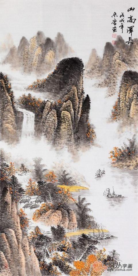 進(jìn)門玄關(guān)掛什么大吉？易從網(wǎng)名人字畫打造美景財(cái)運(yùn)旺！