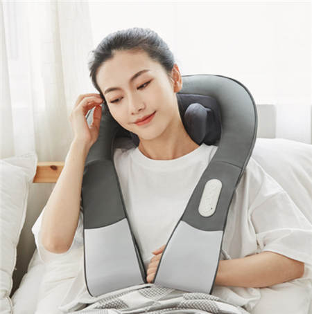 網(wǎng)易智造3D揉捏按摩肩帶，白領(lǐng)一族減壓神器