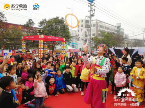 除了人還是人，蘇寧晚間門店整體銷售同比增長103.6%