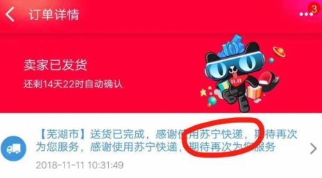 開門紅！首單9分48秒送達(dá)，蘇寧速度亮了