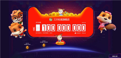 6.82億！三只松鼠雙11再創(chuàng)記錄，穩(wěn)居行業(yè)第一！