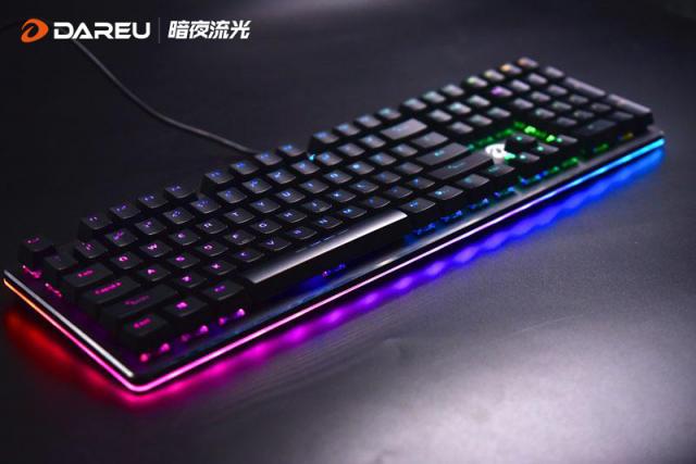 達爾優(yōu)暗夜流光EK925機械鍵盤陪你征戰(zhàn)峽谷