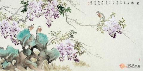 當代花鳥畫美女作家，許芬藝術簡介