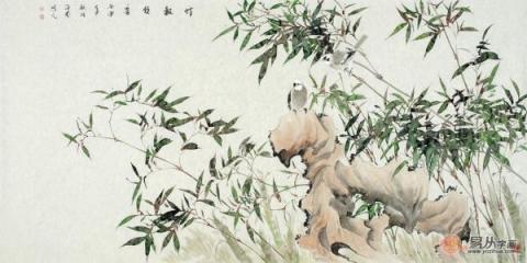 當代花鳥畫美女作家，許芬藝術簡介