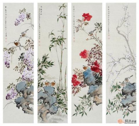 當代花鳥畫美女作家，許芬藝術簡介