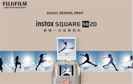 富士膠片發(fā)布首臺(tái)具有變焦功能的instax相機(jī)，再掀方形藝術(shù)個(gè)性潮流