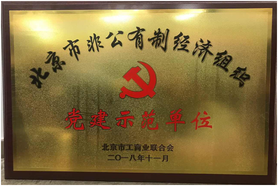 鐵血網獲評北京市非公有制經濟組織 “黨建示范單位”