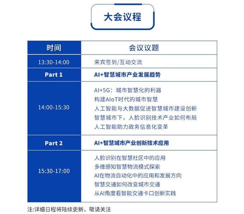 必看：下半年干貨最多的“AI+智慧城市”論壇來了！