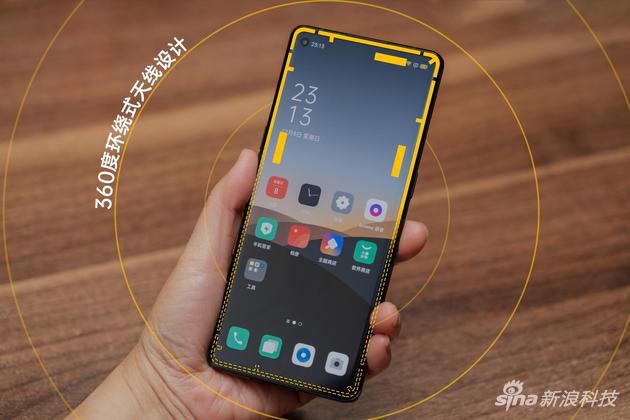 Reno3 Pro 360度環(huán)繞式天線設計