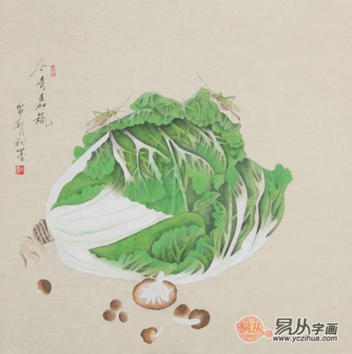 餐廳墻面最適合掛什么畫，秀色可餐果蔬畫最開胃了