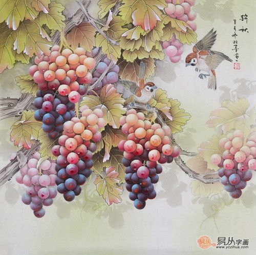 餐廳墻面最適合掛什么畫，秀色可餐果蔬畫最開胃了