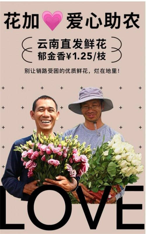愛心助農(nóng)，花加FLOWERPLUS的暖心之策