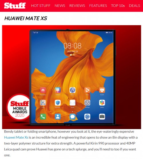 超越iPad Pro的5G 領(lǐng)導(dǎo)力，權(quán)威外媒2020年度獎(jiǎng)項(xiàng)頒給華為MatePad Pro 5G
