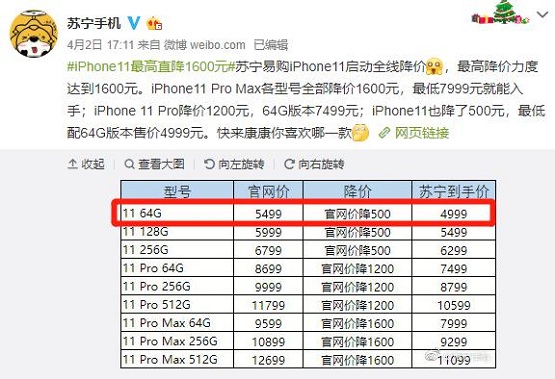 華為P40系列今日國內(nèi)發(fā)布， iPhone11同時降價，公開搶市場？